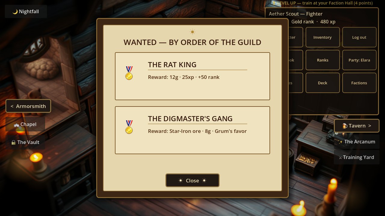 A WANTED board framed in wood with bounty posters